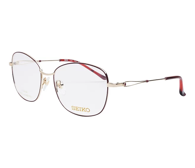 Seiko eyeglasses T-7020 CO30 53 16 RedGold
