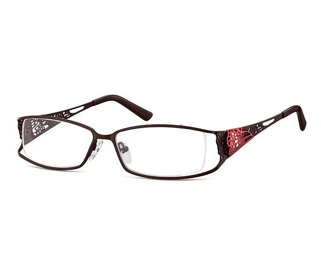 Sun eyeglasses 412 Blackburgundy 51 14 Black