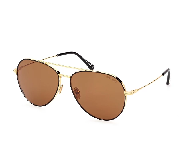 Tom Ford sunglasses FT-0996-S 01J 62 14 GoldBlack