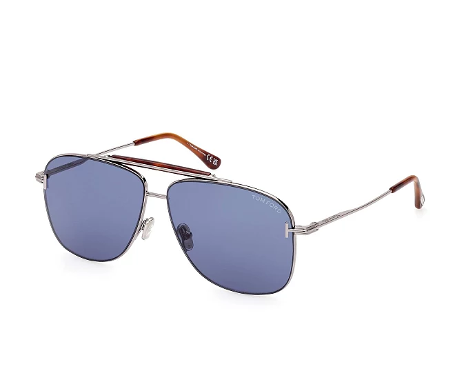 Tom Ford sunglasses FT-1017 14V 60 12 SilverHavana