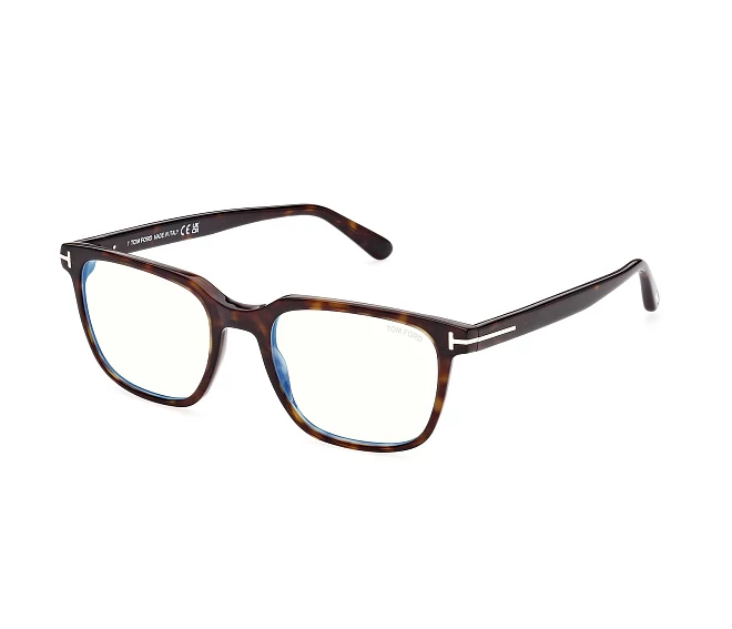 Tom Ford eyeglasses FT5818-B 052 51 19 HavanaSteel