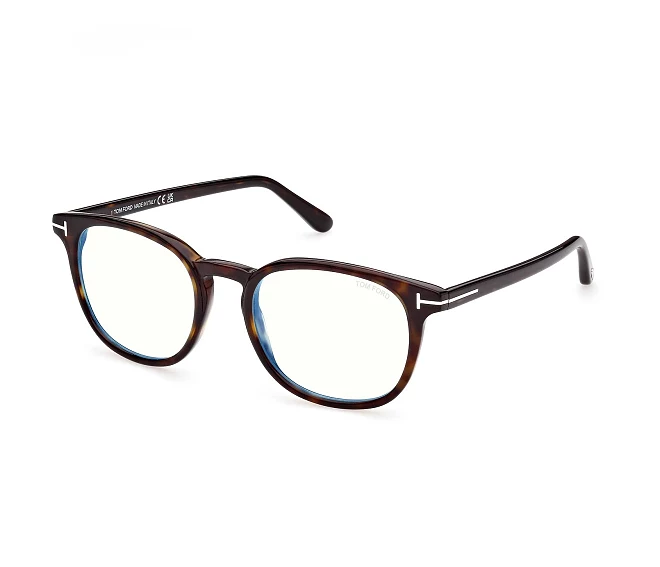 Tom Ford eyeglasses FT5819-B 052 50 20 HavanaSteel
