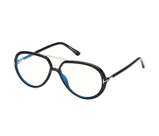 Tom Ford eyeglasses FT-5838-B 001 57 14 Black