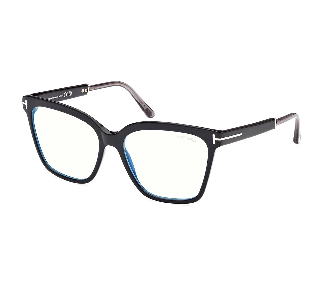 Tom Ford eyeglasses FT-5892-B-V 001 56 16 Black