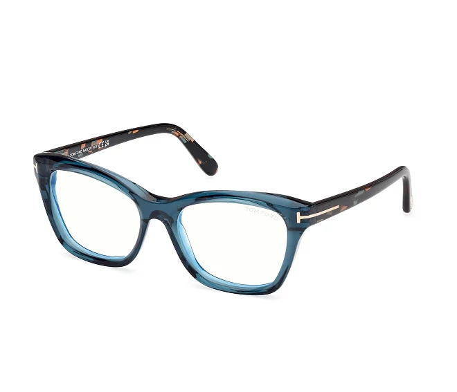 Tom Ford eyeglasses FT-5909-B-V 092 53 18 BlueHavana