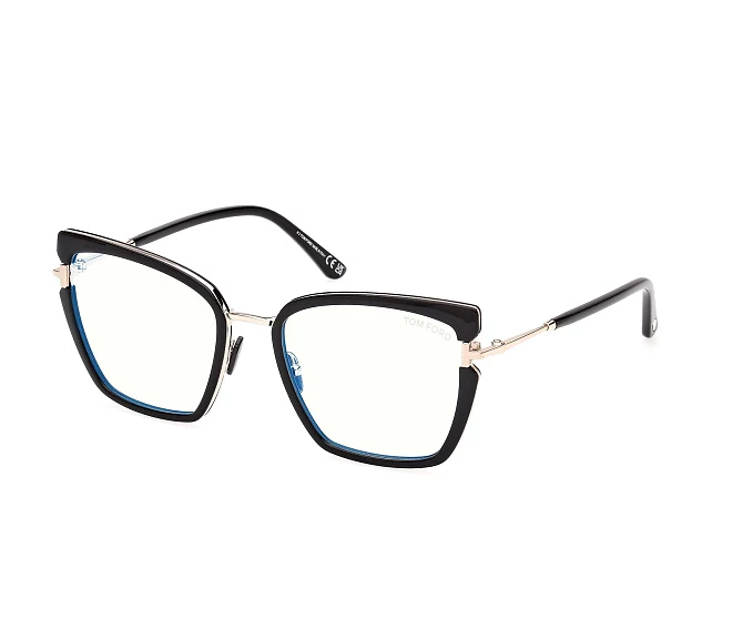 Tom Ford eyeglasses FT5984-BV 001 54 19 BlackGold