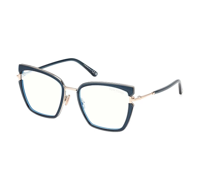 Tom Ford eyeglasses FT5984-B/V 092 54 19 GreenGold