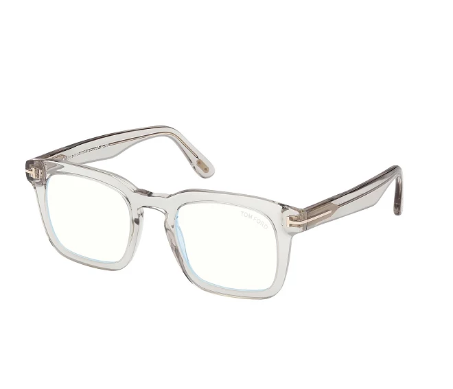 Tom Ford eyeglasses FT6025-BV 020 50 22 CrystalSteel