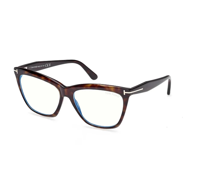 Tom Ford eyeglasses FT6064-BV 052 56 15 Havana