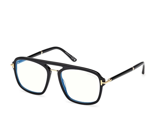 Tom Ford eyeglasses FT6086-BV 001 54 18 BlackGold