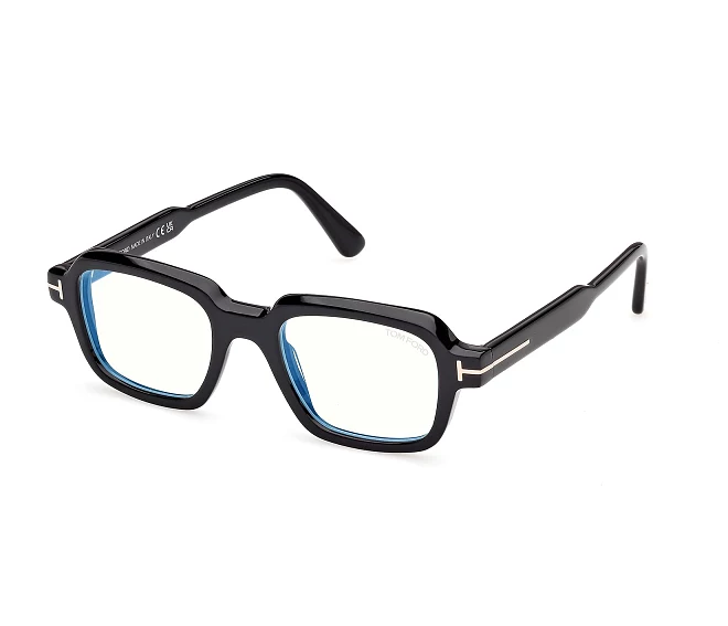 Tom Ford eyeglasses FT6123-B 001 48 20 Black
