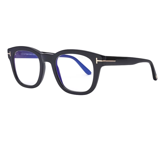 Tom Ford eyeglasses TF-5542-B 001 50 22 Black