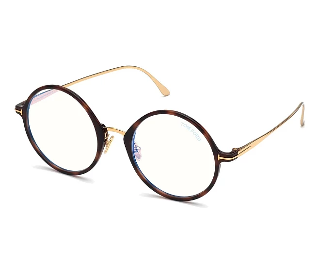 Tom Ford eyeglasses TF-5703-B 053 52 21 Havana HoneyGold