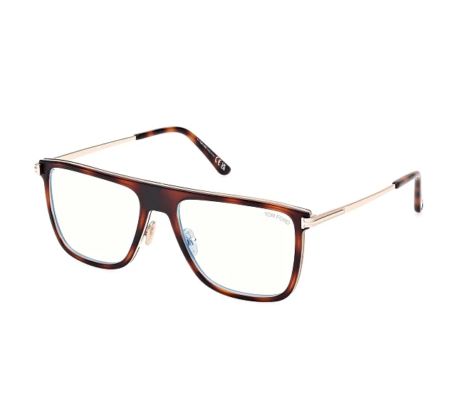Tom Ford eyeglasses TF-5944 056 55 17 HavanaGold