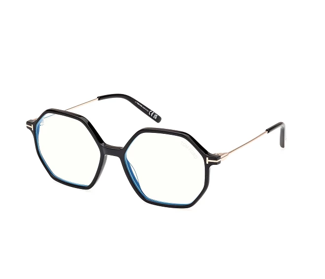 Tom Ford eyeglasses TF-5952 001 54 16 Black