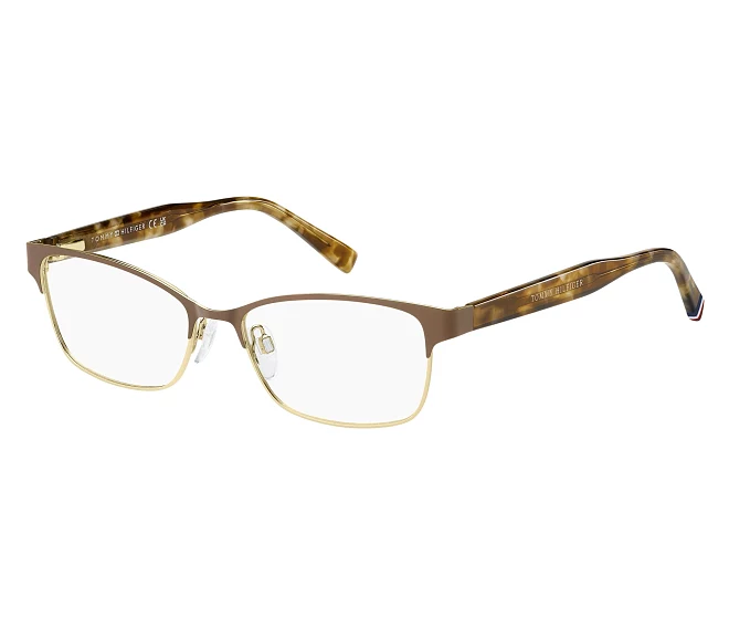 Tommy Hilfiger eyeglasses TH-2107 BKU 53 16 GoldNude