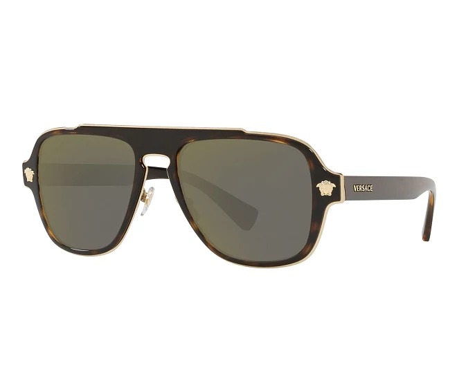 Versace sunglasses VE-2199 12524T 57 18 HavanaGold