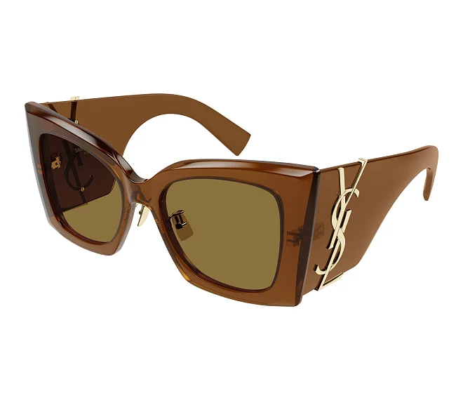 Yves Saint Laurent sunglasses SL-M119-F-BLAZE-CRYSTAL 001 54 18 Brown