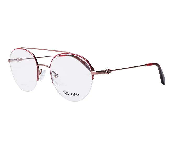Zadig et Voltaire eyeglasses VZV205 0SHL 51 20 RedBrown