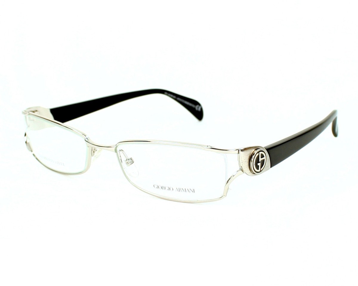Giorgio Armani eyeglasses GA-741 84J 50 17 SilverBlack - 