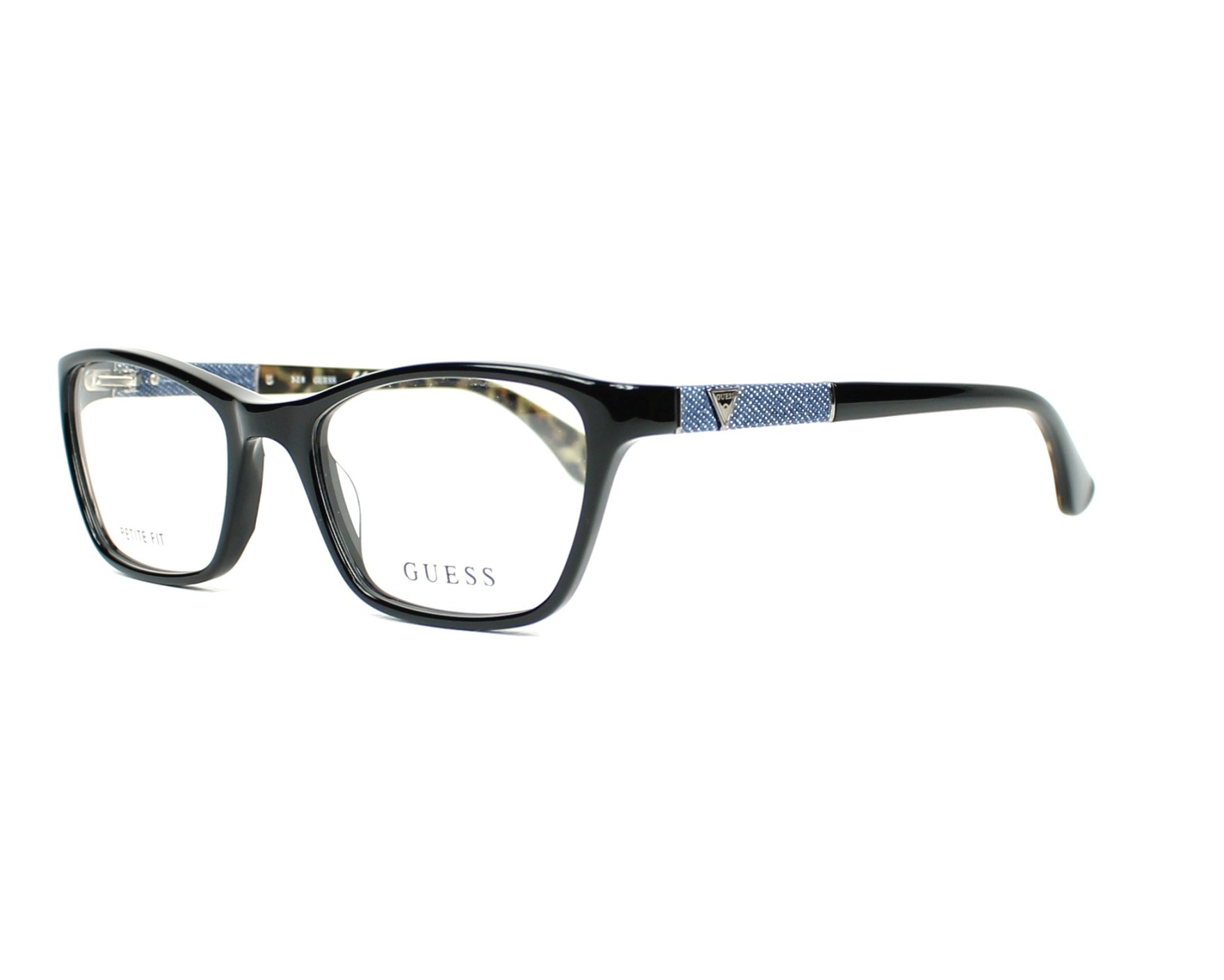 guess glasses blue
