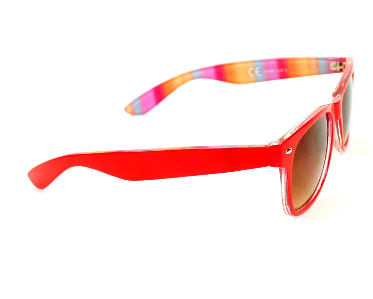 London Design Sunglasses W2122 redstripe