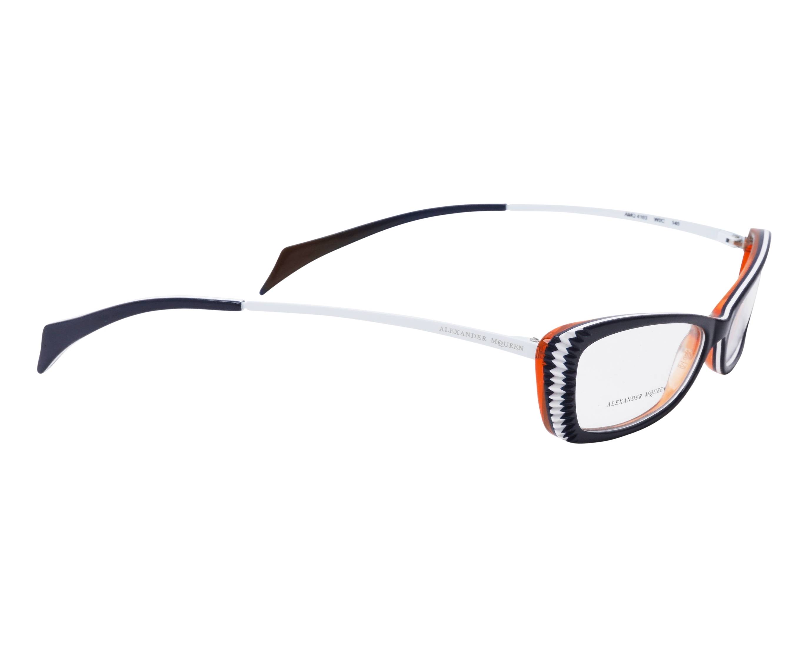 Alexander McQueen AMQ-4163 WOC 52-14 Blue White side view