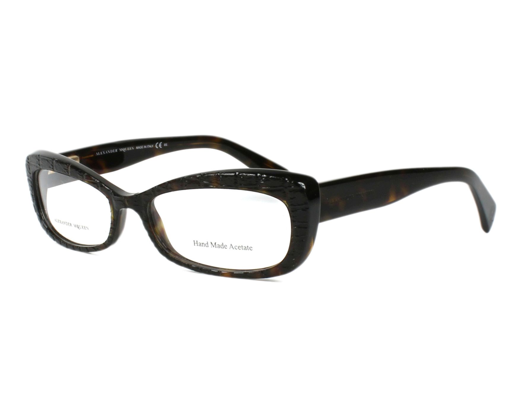 Alexander McQueen AMQ-4203 086 52-15 Havane  profile view