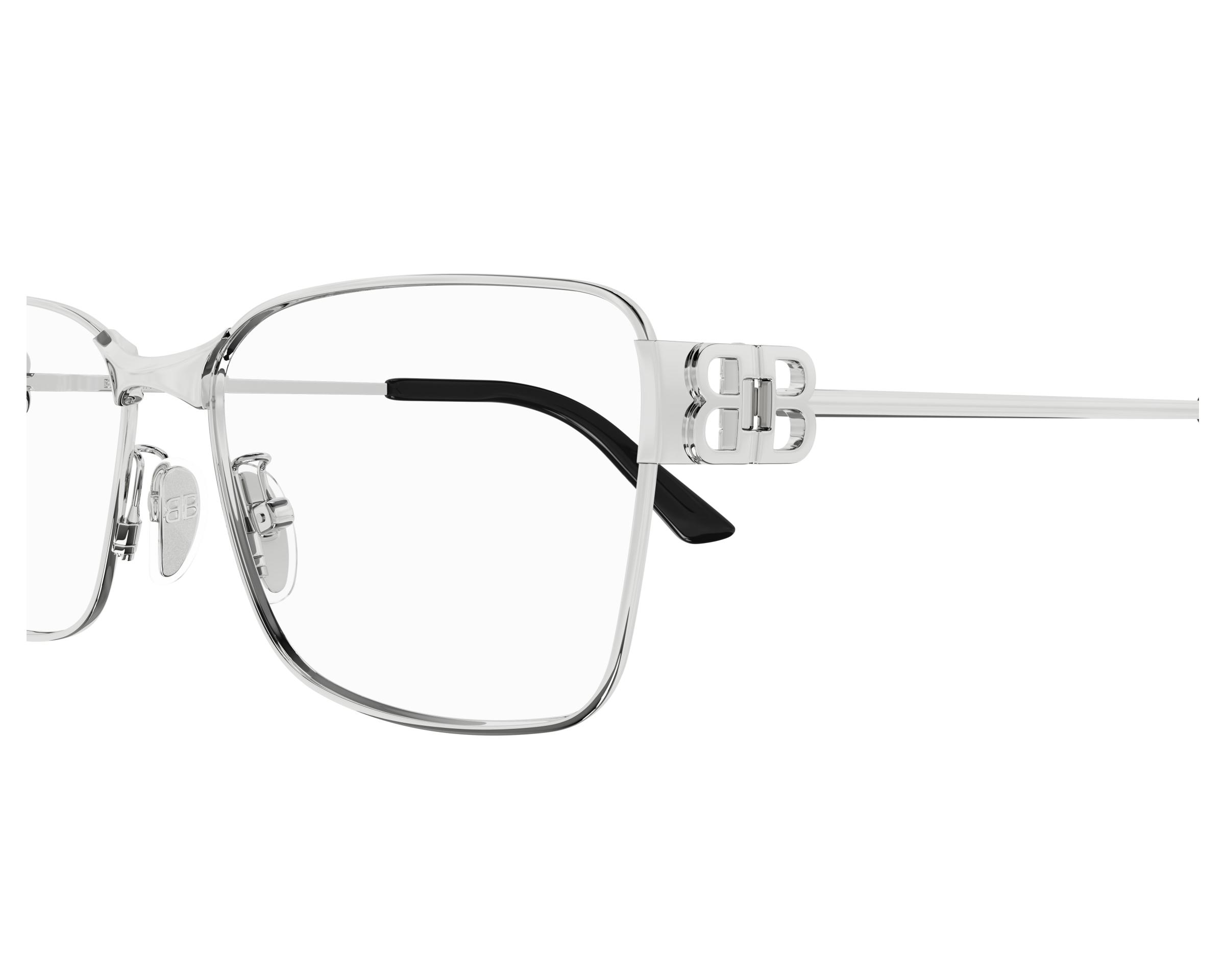 Balenciaga BB0375OA 003 58-16 Silver  profile view