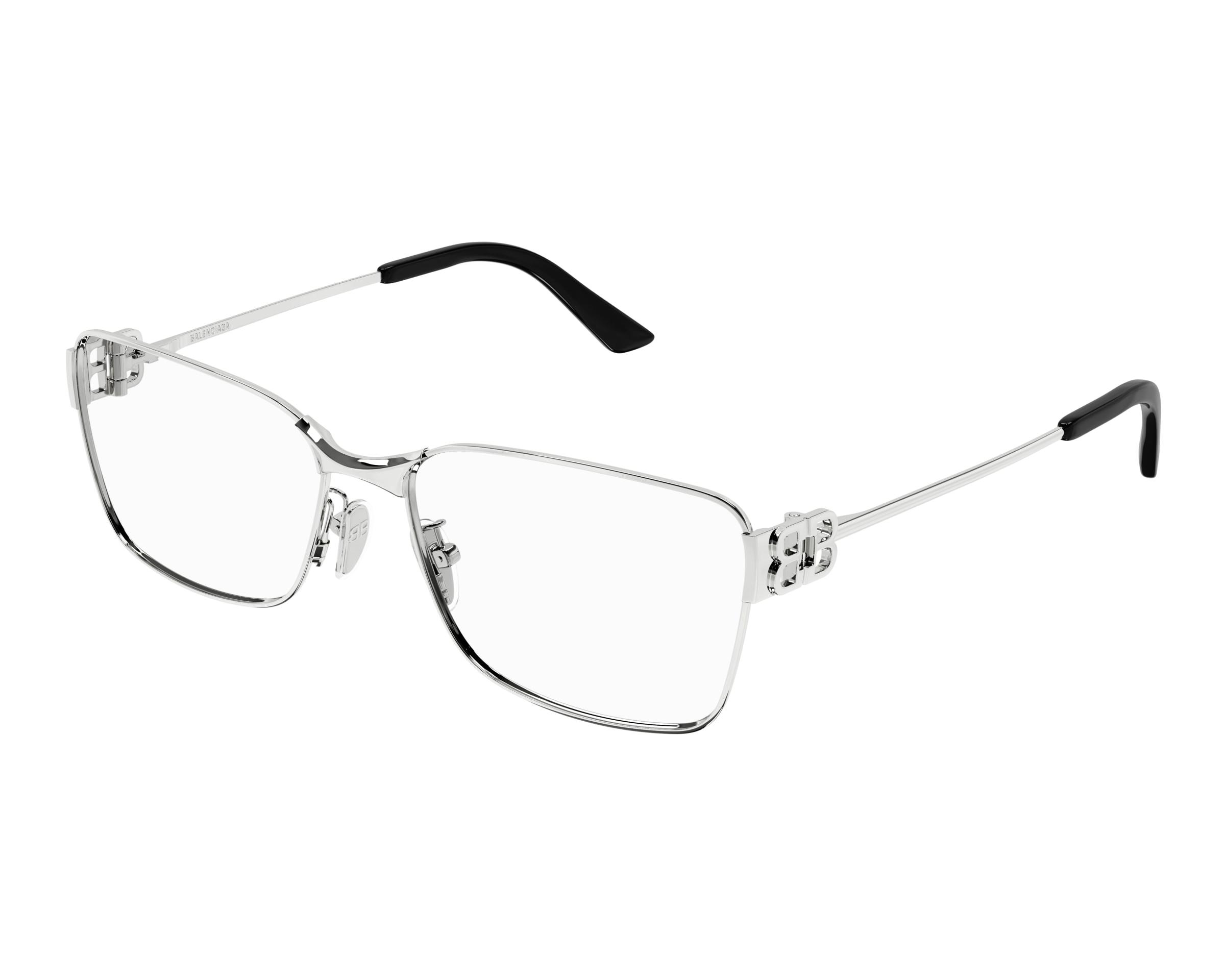 Balenciaga BB0375OA 003 58-16 Silver  front view
