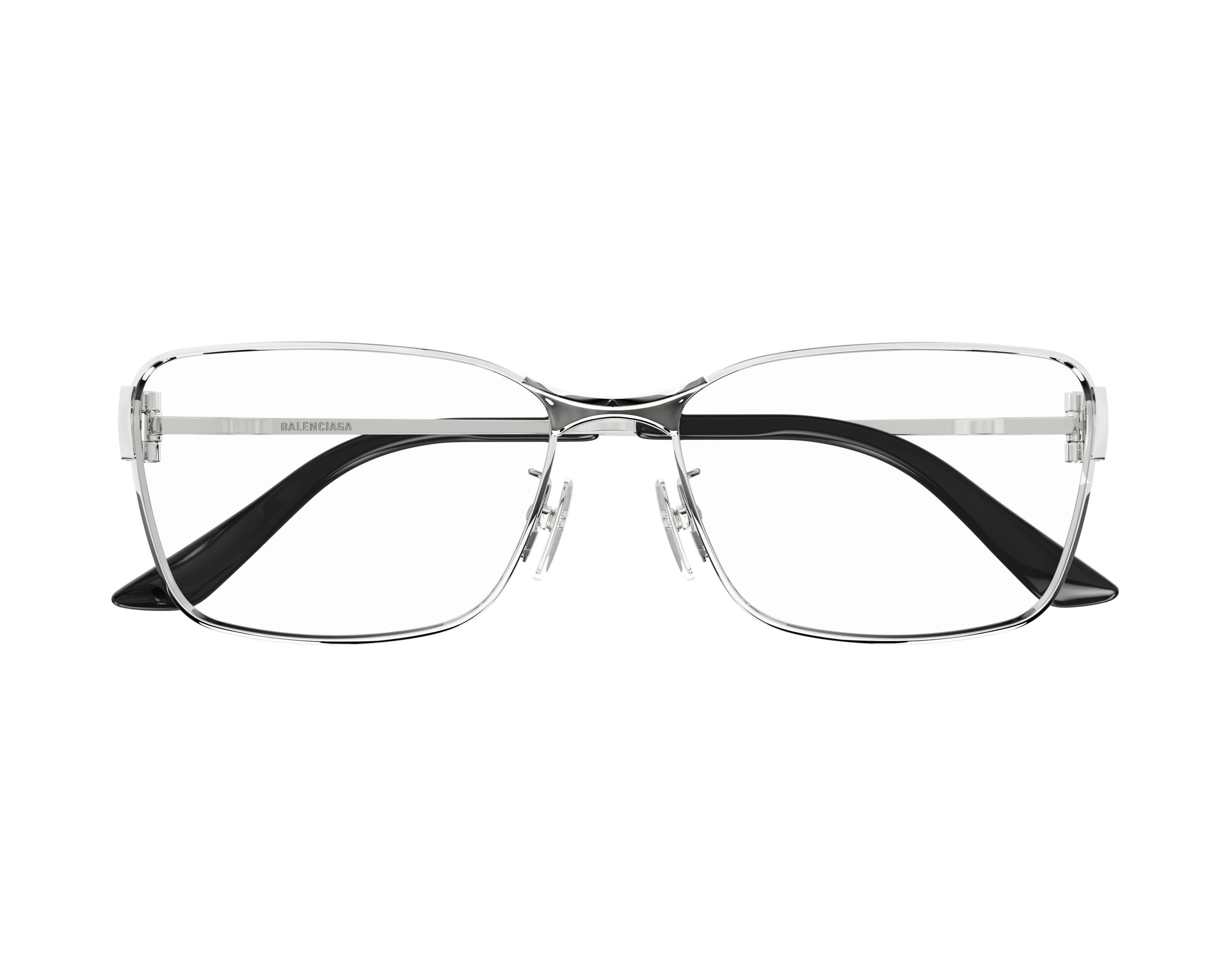 Balenciaga BB0375OA 003 58-16 Silver  side view