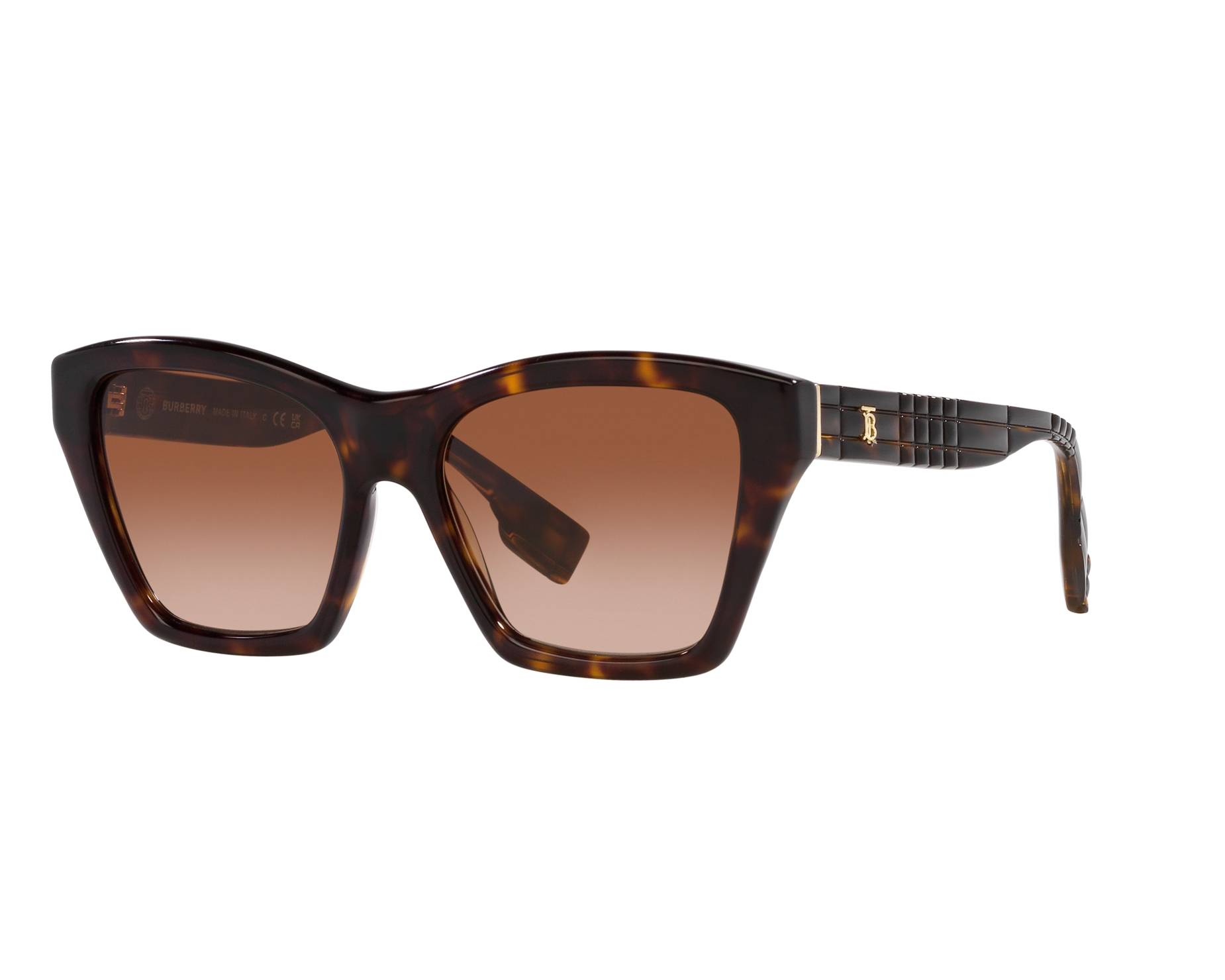 Burberry BE4391 300213 54-17 Brown  360 degree view 3