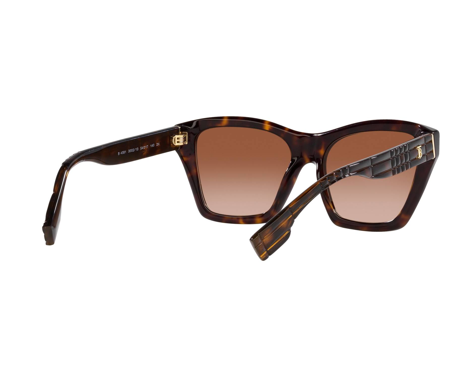 Burberry BE4391 300213 54-17 Brown  360 degree view 9