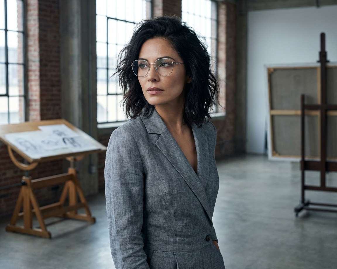 Burberry BE-1350 1109 54-17 Gold  360 degree view 14