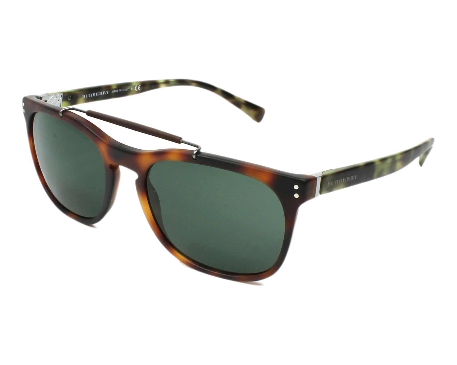 Burberry BE-4244 362271 56-19 havana grün profile view