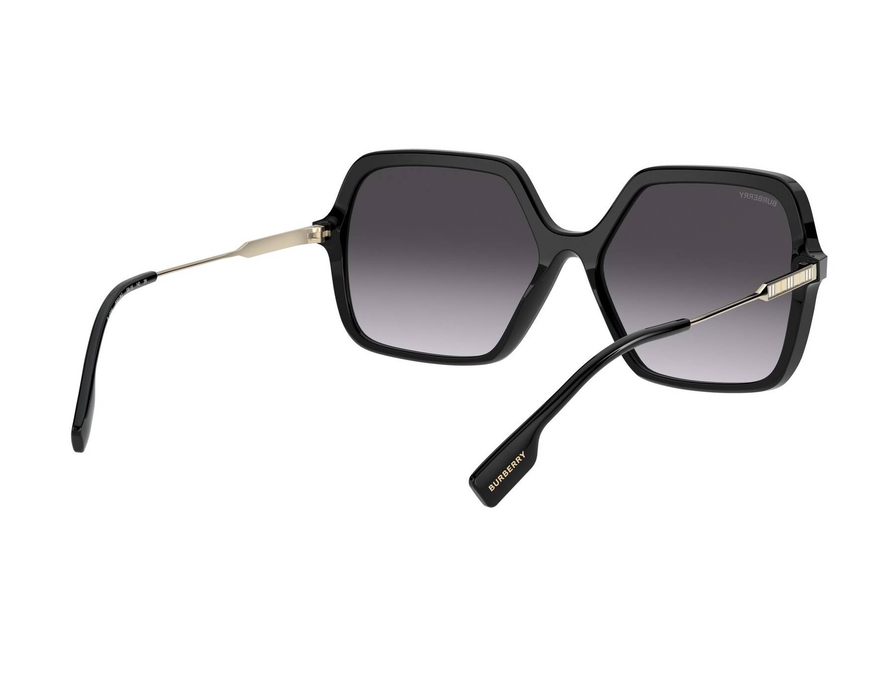 burberry black gold sunglasses