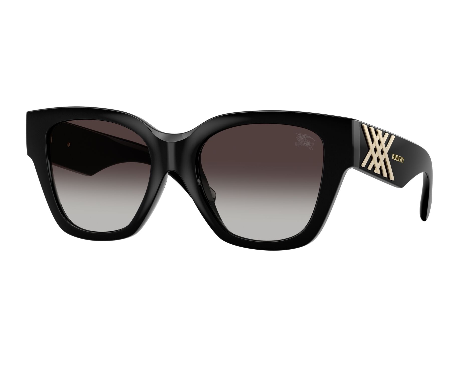 Burberry BE4489U 300187 53-19 Black  360 degree view 1