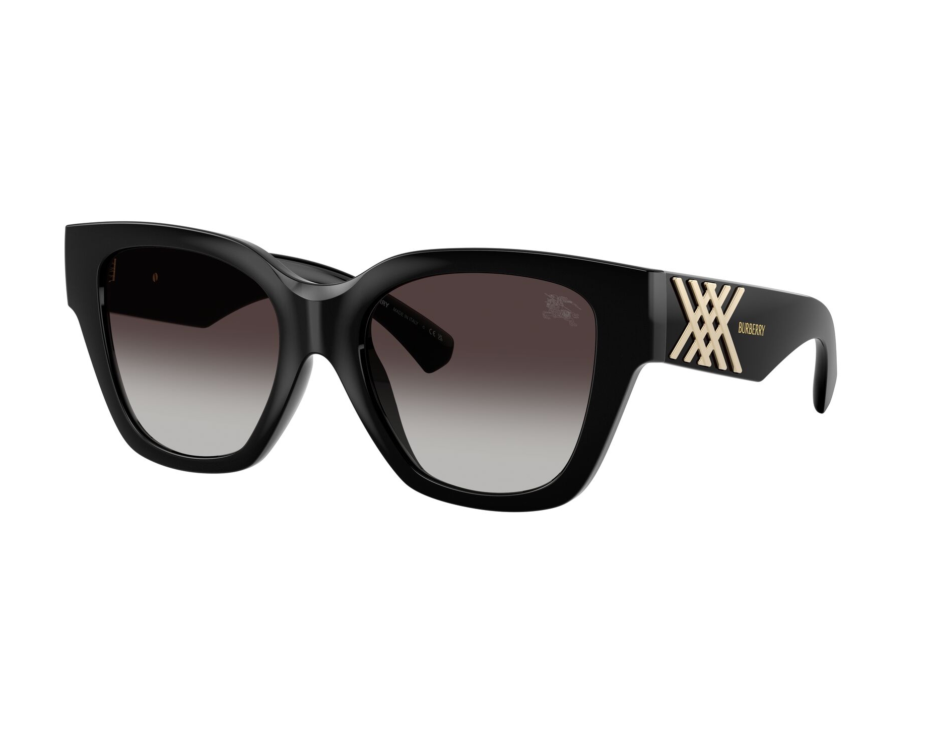 Burberry BE4489U 300187 53-19 Black  360 degree view 3