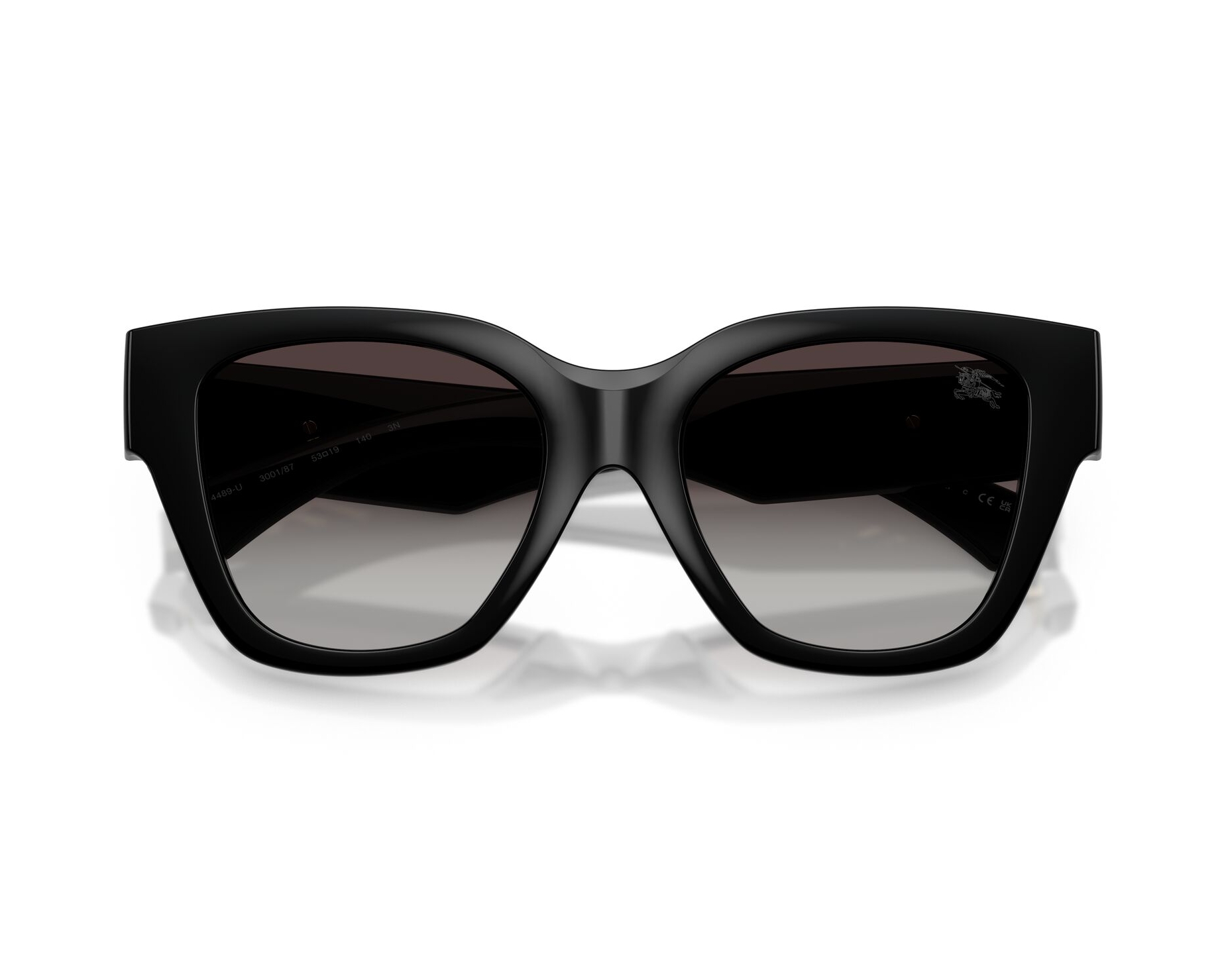 Burberry BE4489U 300187 53-19 Black  360 degree view 5