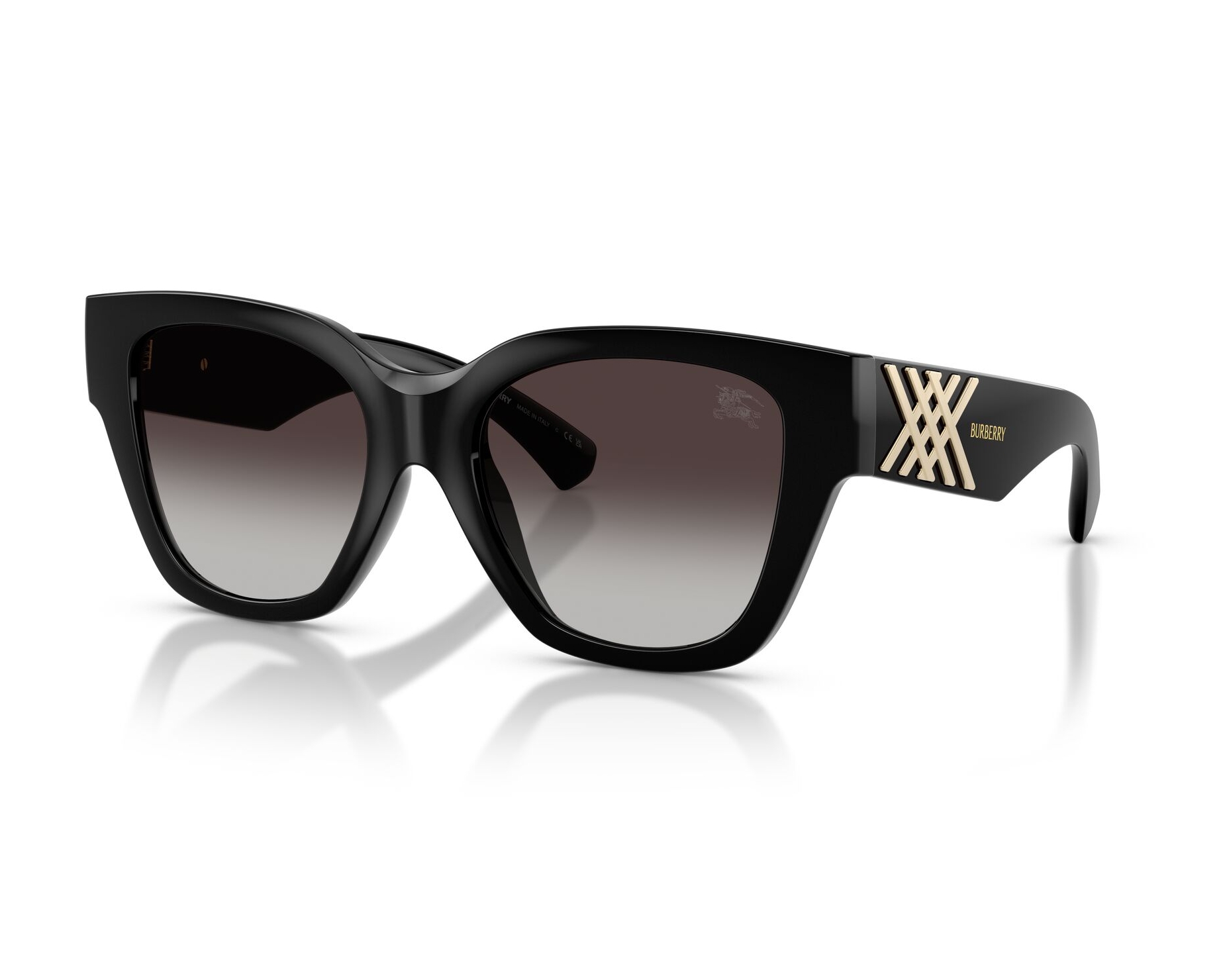 Burberry BE4489U 300187 53-19 Black  360 degree view 8