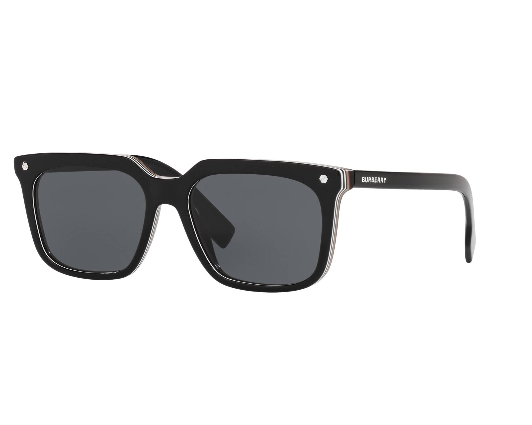 Burberry BE4337 379887 56-17 Black  360 degree view 3