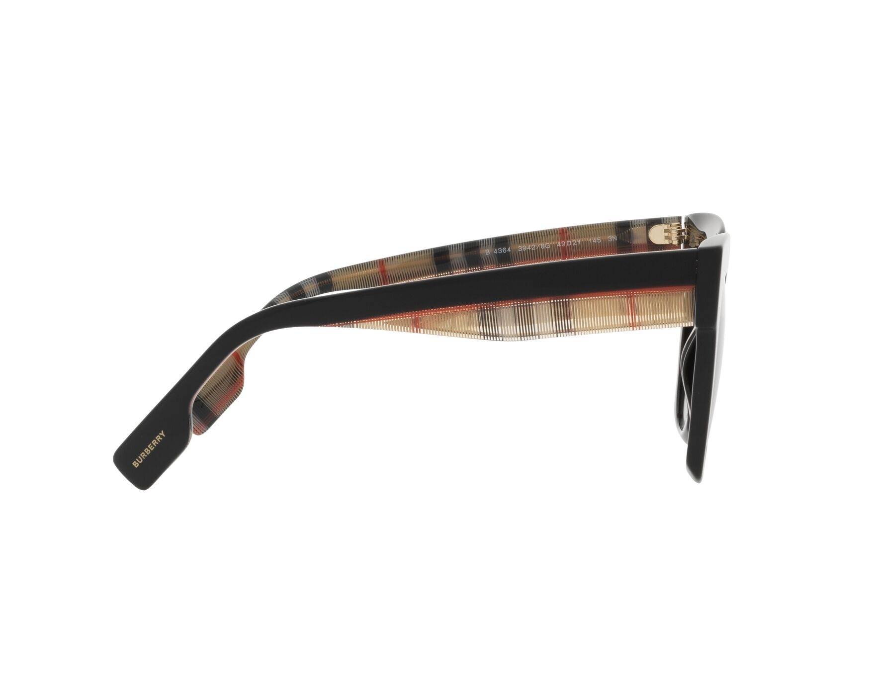 Burberry BE4364 39428G 49-21 Black  360 degree view 10