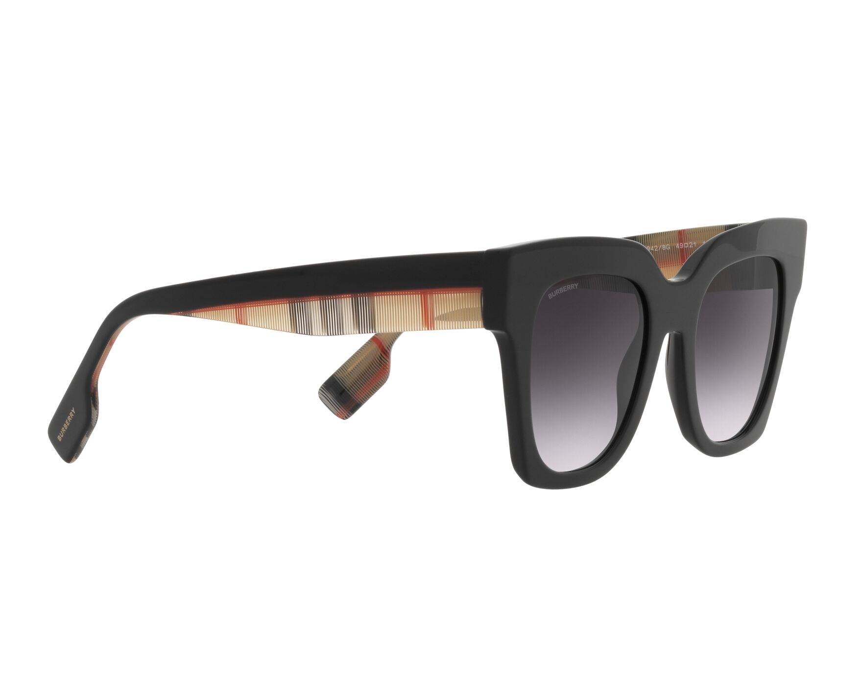 Burberry BE4364 39428G 49-21 Black  360 degree view 11