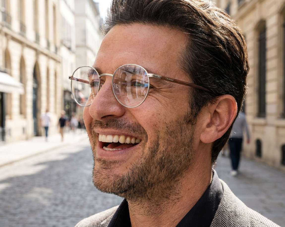 Calvin Klein CK-23106 045 51-20 Silver Brown 360 degree view 9