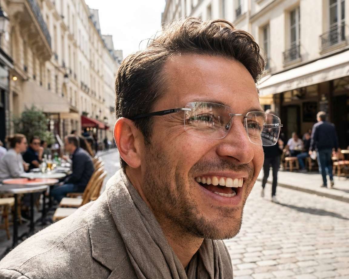 Carrera 8853 KJ1 55-17 Ruthenium  360 degree view 5