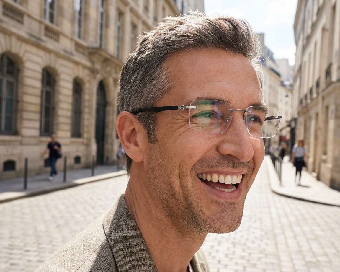 Carrera 8853 KJ1 55-17 Ruthenium  360 degree view 6