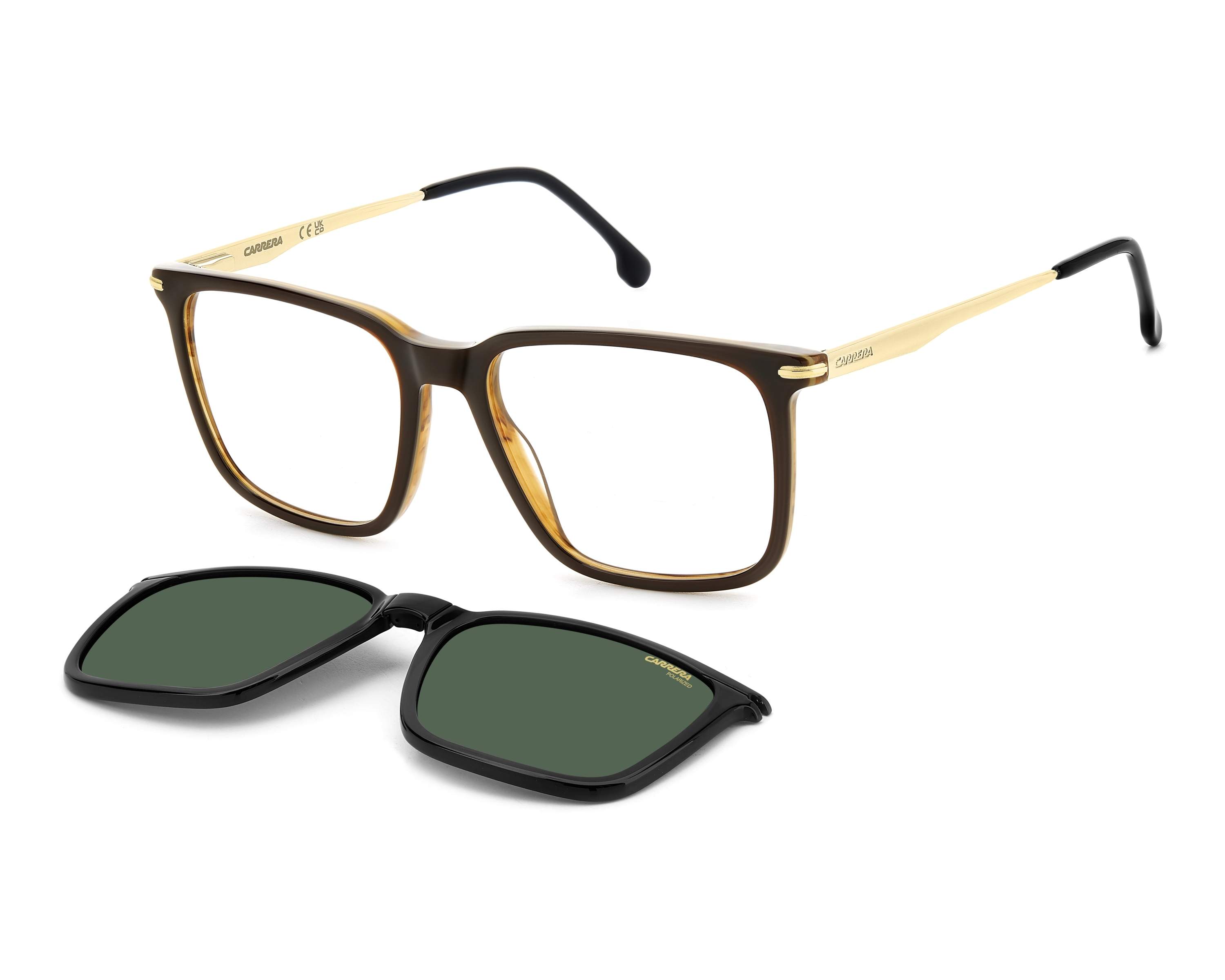 Carrera CA-357-C EX4 54-17 Brown  360 degree view 1