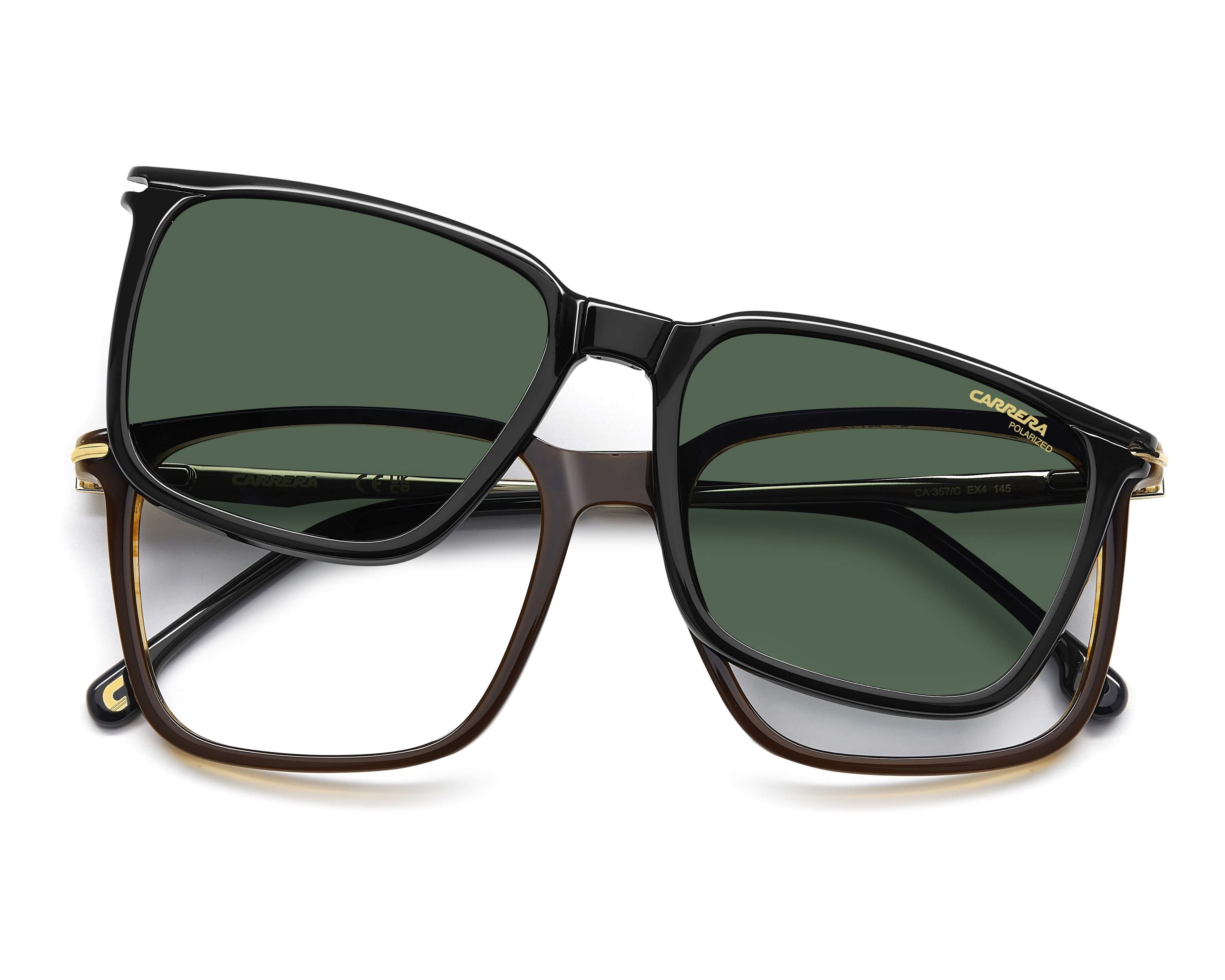Carrera CA-357-C EX4 54-17 Brown  360 degree view 5