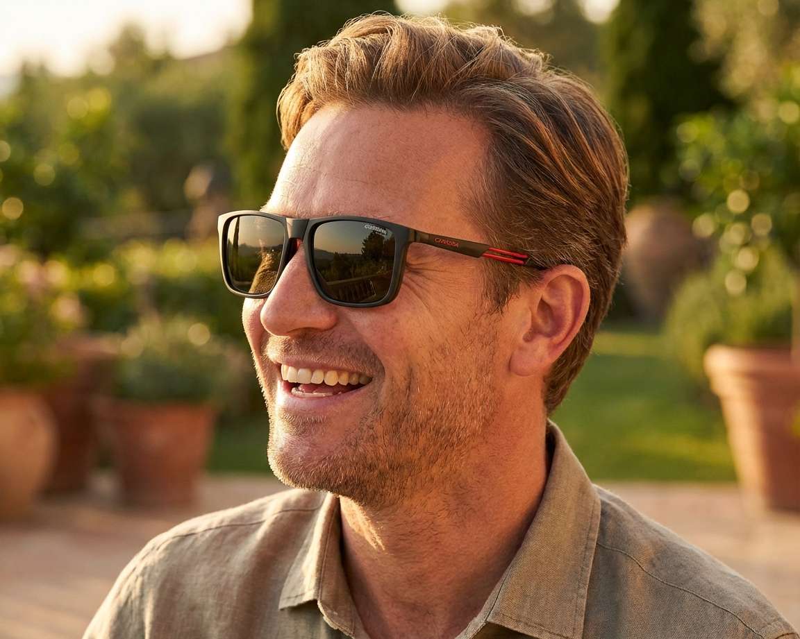 Carrera CA-4020-CS BLX/UC 56-16 Noir Rouge 360 degree view 8