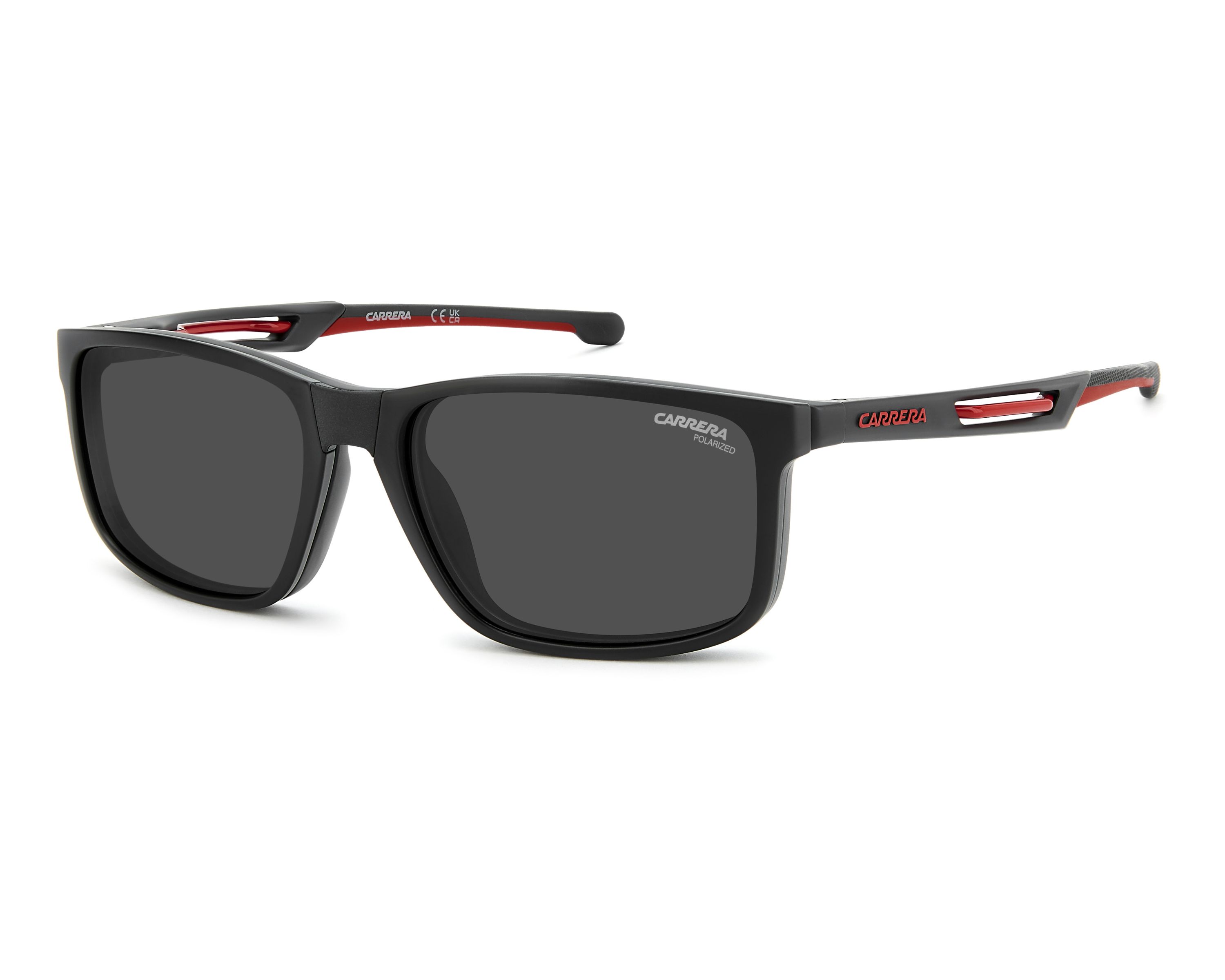Carrera CA-8933-C BLX/M9 56-17 Black Red 360 degree view 5